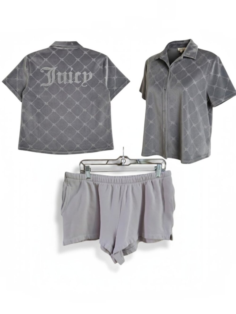 Juicy Coutour Top & Wild Fabel Bottoms Large